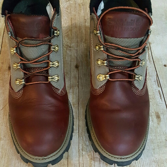 oxblood timberland boots